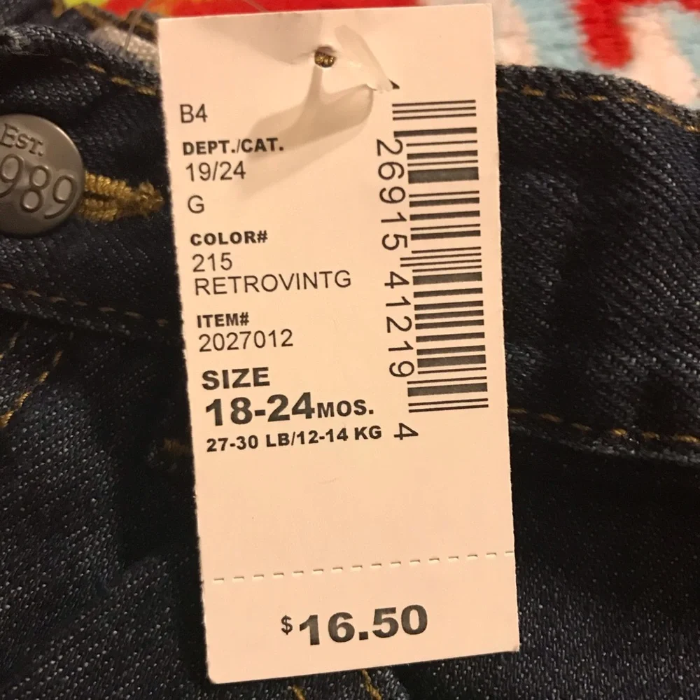 NWT Children’s Place 18-24mo Jeans
